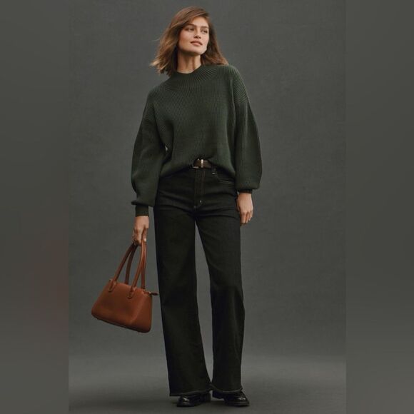 Maeve Easy Pullover Sweater NEW XL GREEN - Picture 3 of 4